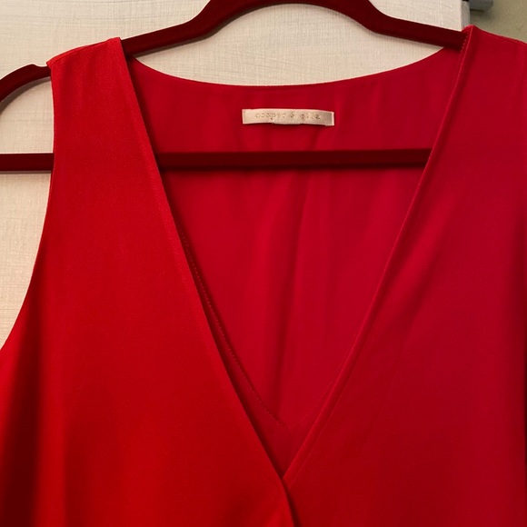 Cooper & Ella Gorgeous Double Lined Asymmetrical Detailed Top NeverUsed - Picture 4 of 11